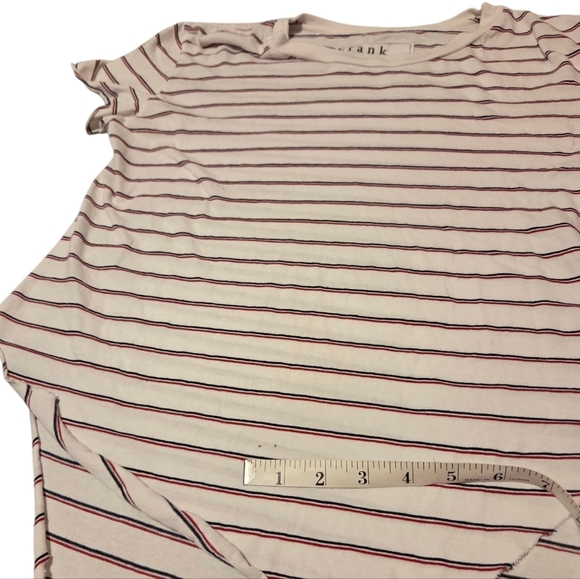 Frank & Eileen Tee Lab Vintage T-shirt Red White Blue Cotton Short Sleeve Medium - Picture 7 of 7